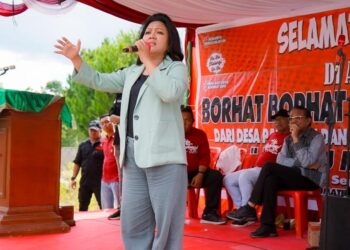 Makna Hastag ‘Hu Haholongi Do Ho’ di Perhelatan Pilkada Taput, Ini Penjelasan Satika Simamora