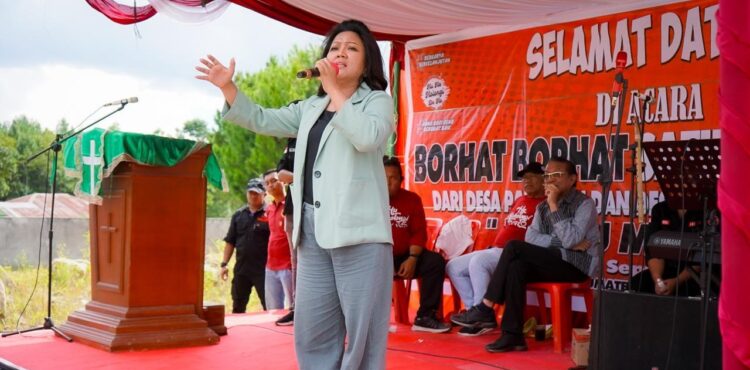 Makna Hastag ‘Hu Haholongi Do Ho’ di Perhelatan Pilkada Taput, Ini Penjelasan Satika Simamora