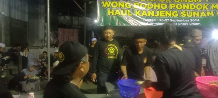 Haul Kanjeng Sunan Giri Ke – 59 Bersama Dapur Umum Wong Bodho Pondok Mburi