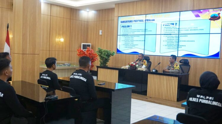 Kapolres Purbalingga Beri Pembekalan Personel Walpri