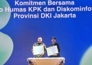 KPK – Diskominfotik DKI – Jakarta, Gelar Penandatanganan Komitmen Bersama