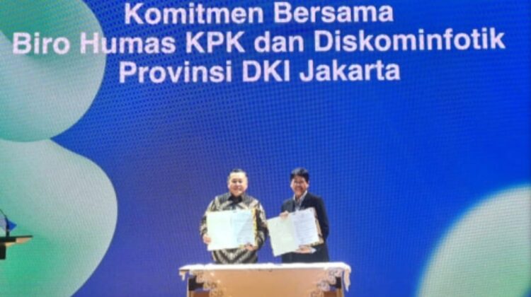 KPK – Diskominfotik DKI – Jakarta, Gelar Penandatanganan Komitmen Bersama