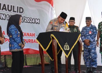Gelar Peringatan Maulid Nabi, Polres Purbalingga Terima Hibah Tanah untuk Pembangunan Mapolres