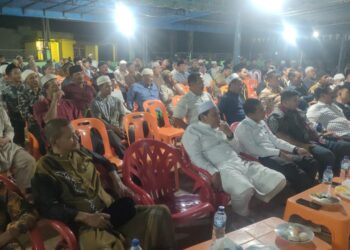 Jhoni Charles Hadiri Maulid Nabi Di Meranti Jaya ” Disambut Antusias Masyarakat Dan Jamaah Masjid”