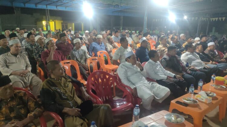 Jhoni Charles Hadiri Maulid Nabi Di Meranti Jaya ” Disambut Antusias Masyarakat Dan Jamaah Masjid”