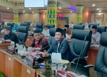 Calon Wakil Bupati (Bayu Sumantri Agung) Berpamitan di Sidang Paripurna DPRD Kabupaten Deli Serdang, Permohonan Maaf ke Semua OPD
