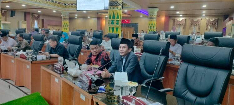 Calon Wakil Bupati (Bayu Sumantri Agung) Berpamitan di Sidang Paripurna DPRD Kabupaten Deli Serdang, Permohonan Maaf ke Semua OPD
