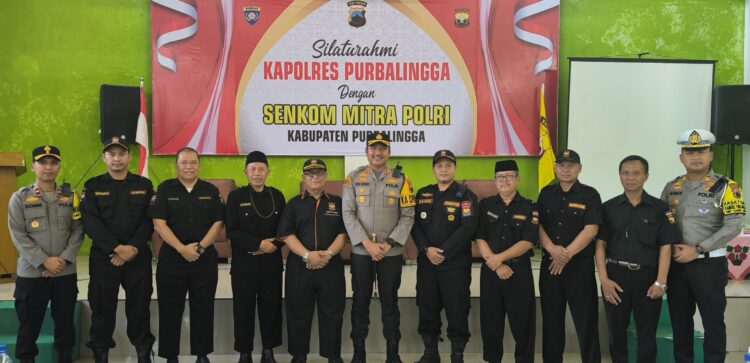 Kapolres Purbalingga Silaturahmi dengan Senkom, Beri Materi Kamtibmas dan Lalu Lintas