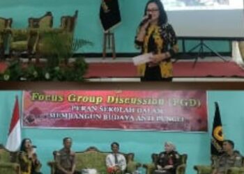 Satgas Saber Pungli Adakan FGD di SMA Negeri 2 Rejang Lebong, Tema Peran Sekolah Dalam Membangun Anti Pungli