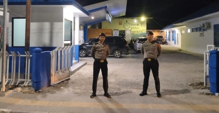 Polres Samosir Jaga Ketat Keamanan Pintu Masuk Pulau Samosir dan Objek Vital