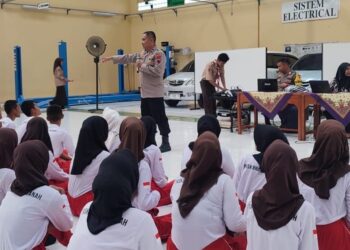 Polsek Kalimanah Beri Pelatihan PKS SMK YPT 2