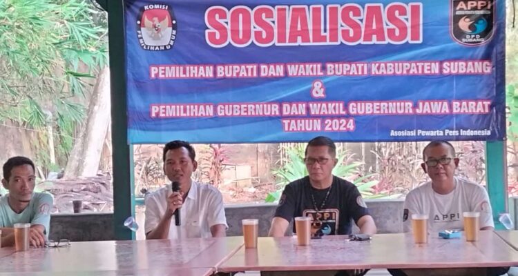 DPD APPI Sosialisasi Dengan KPUD Kab Subang Pilkada 2024