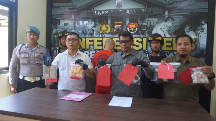 Polres Purbalingga Proses Hukum Penjual Obat Terlarang yang Ditangkap Warga di Karangmoncol