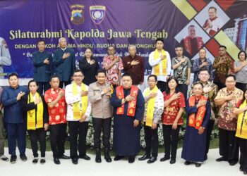 Polda Jateng Gandeng Para Tokoh Agama Hindu Buddha dan Khonghucu Wujudkan Pilkada 2024 Aman dan Damai