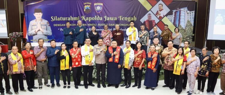 Polda Jateng Gandeng Para Tokoh Agama Hindu Buddha dan Khonghucu Wujudkan Pilkada 2024 Aman dan Damai