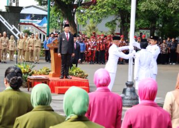 Pj. Bupati Banyumas Pimpin Upacara Hari Sumpah Pemuda