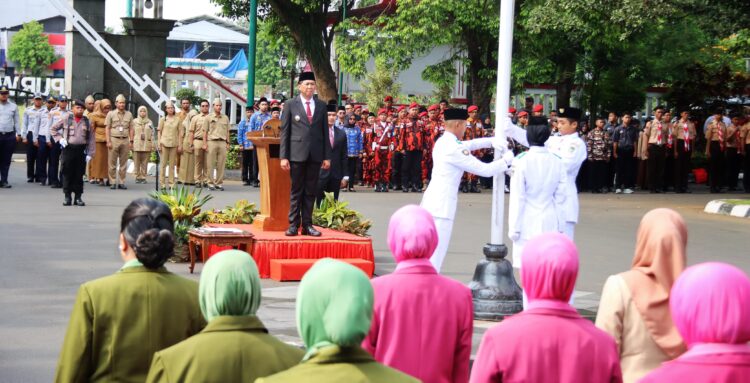 Pj. Bupati Banyumas Pimpin Upacara Hari Sumpah Pemuda