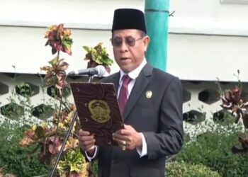 Ketua DPRD Banyumas Subagyo Bacakan Ikrar Pada Upacara Hari Kesaktian Pancasila
