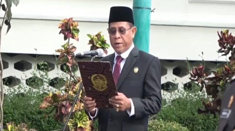 Ketua DPRD Banyumas Subagyo Bacakan Ikrar Pada Upacara Hari Kesaktian Pancasila
