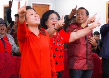 Kampanye Dan Pelantikan Pengurus TPS Desa Pohan Jae Siborongborong, Satika Simamora Akan Fokus Pembangunan Sumber Daya Manusia