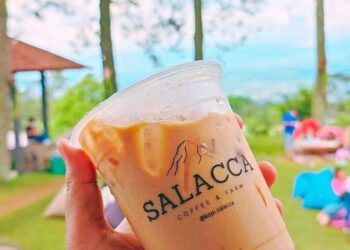 Cafe Salacca Gunung Salak Dengan View Alam Pegunungan