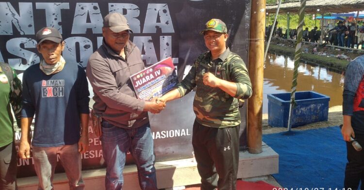 Danramil 01 Bengkalis Kapten Arm Yogi Sudarso Menggelar lomba mancing Mania Dalam Rangka “HUT TNI  KE -79”