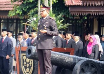 Kapolres Purbalingga Irup Upacara Peringatan Hari Kesaktian Pancasila Tingkat Kabupaten