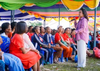 Keluarga Besar Marga Simanjuntak se Kecamatan Sipahutar Satu Tekad Memenangkan Satika-Sarlandy Pilkada Taput