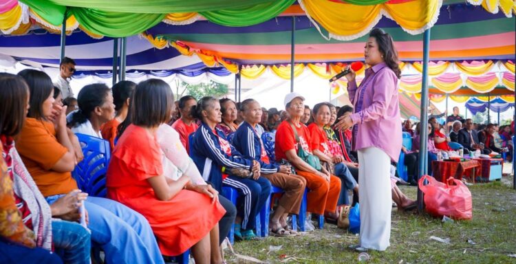 Keluarga Besar Marga Simanjuntak se Kecamatan Sipahutar Satu Tekad Memenangkan Satika-Sarlandy Pilkada Taput