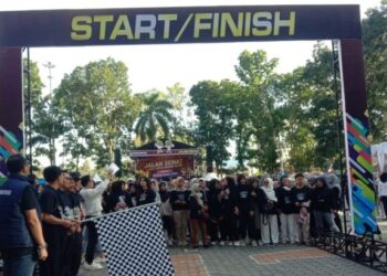 KPUD Kota Pagar Alam Gelar Jalan Sehat