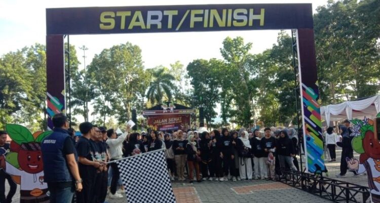 KPUD Kota Pagar Alam Gelar Jalan Sehat