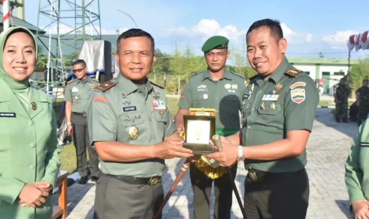 Danrem 031/WB Lakukan Kunjungan Kerja ke Markas Kodim 0322/Siak