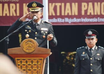 Kapolresta Pimpin Upacara Peringatan Hari Kesaktian Pancasila Tingkat Kabupaten Banyumas