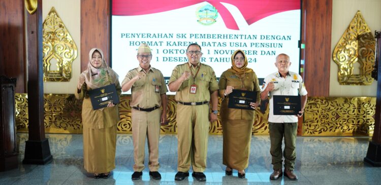 163 ASN Banyumas Masuki Masa Pensiun Bulan Oktober Nopember dan Desember