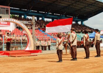 Luar Biasa, 16.901 Pramuka Banyumas Dilantik Jadi Pramuka Garuda