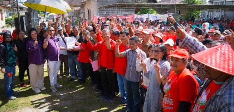 Satika-Sarlandy Yakin Raih 90 Persen Suara di Kecamatan Adiankoting