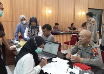 Polres PurbaIingga Gelar Pemeriksaan Kesehatan Anggota
