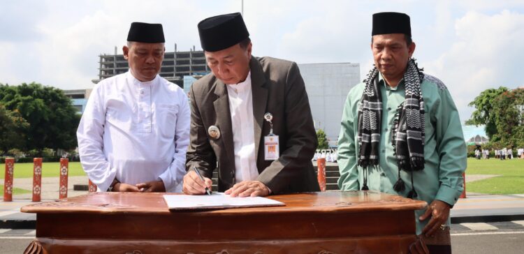 Kemenag dan Komisi Penanggulangan Aids MOU Tanggulangi HIV/AIDS di Banyumas