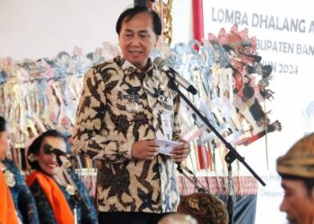 Yudistira Bagus Pramono Juara Lomba Dhalang Anak Banyumas 2024