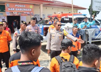 Kapolres Purbalingga Pantau Langsung Pencarian dan Evakuasi Pendaki Tersesat di Gunung Slamet