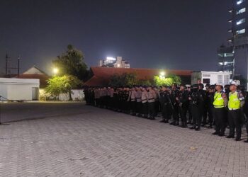 Polisi Gelar Patroli Gabungan Skala Besar Antisipasi Gangster dan Balap Liar Di Semarang, Jamin Kamtibmas Selama Pilkada 2024