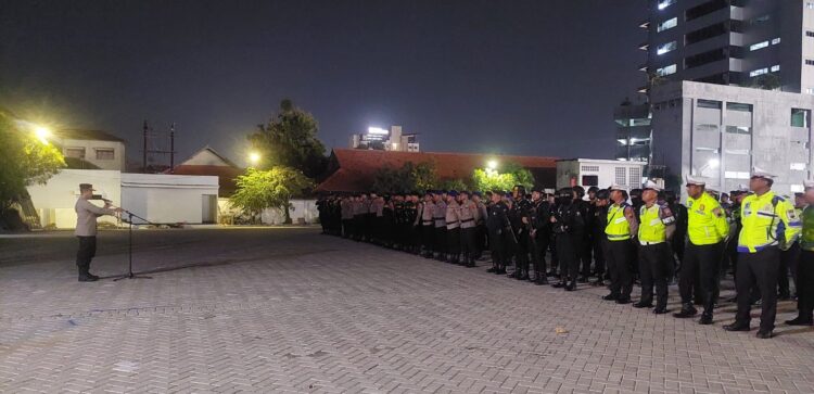 Polisi Gelar Patroli Gabungan Skala Besar Antisipasi Gangster dan Balap Liar Di Semarang, Jamin Kamtibmas Selama Pilkada 2024