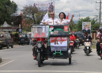 Kampanye Akbar Satika-Sarlandy di Hadiri Puluhan Ribu Pendukung dari 15  Kecamatan