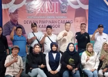 Pembentukan Struktur KAJI Kabupaten Bogor di Sejertariat Cigombong
