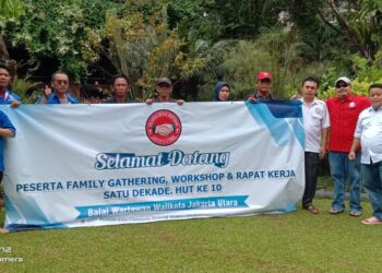 HUT ke- 10, Balai Wartawan Jakarta Utara Gelar Family Gathering dan Raker