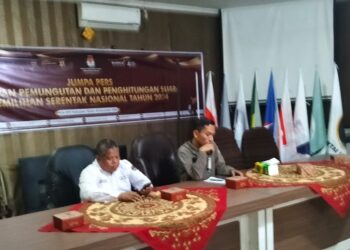 KPU Kabupaten Solok Gelar Jumpa Pers