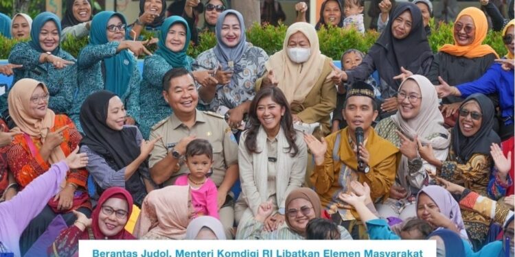 Menteri Komdigi RI Lakukan Kunjungan Kerja Di RPTRA Intiland Teduh Dan SMA N 92 Jakarta Terkait Literasi Digital Pencegahan Dan Penanganan Judol