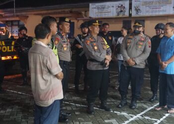 Patroli Skala Besar Terus Dilakukan Polres PurbaIingga saat Tahap Rekapitulasi di PPK