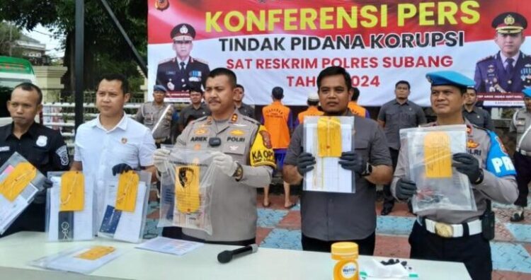 Satreskim Polres Subang Ringkus 3 Tersangka Kasus Korupsi Mobil Ambulan RSUD Ciereng