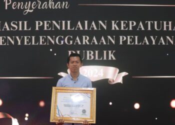 Pemkab Paluta Raih Nilai 87,8, Predikat B Zona Hijau Kualitas Tinggi Untuk Penilaian Kepatuhan Penyelenggaraan Pelayanan Publik Pemda Tahun 2024